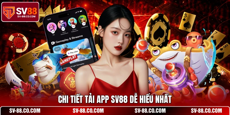 Chi tiết tải app SV88 dễ hiểu nhất