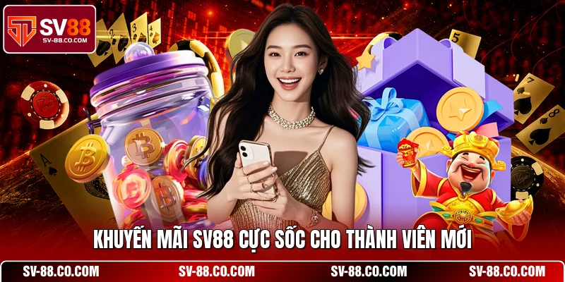 Khuyến mãi SV88 cực sốc cho thành viên mới